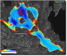 Load image into Gallery viewer, Summerhill Lake print map
